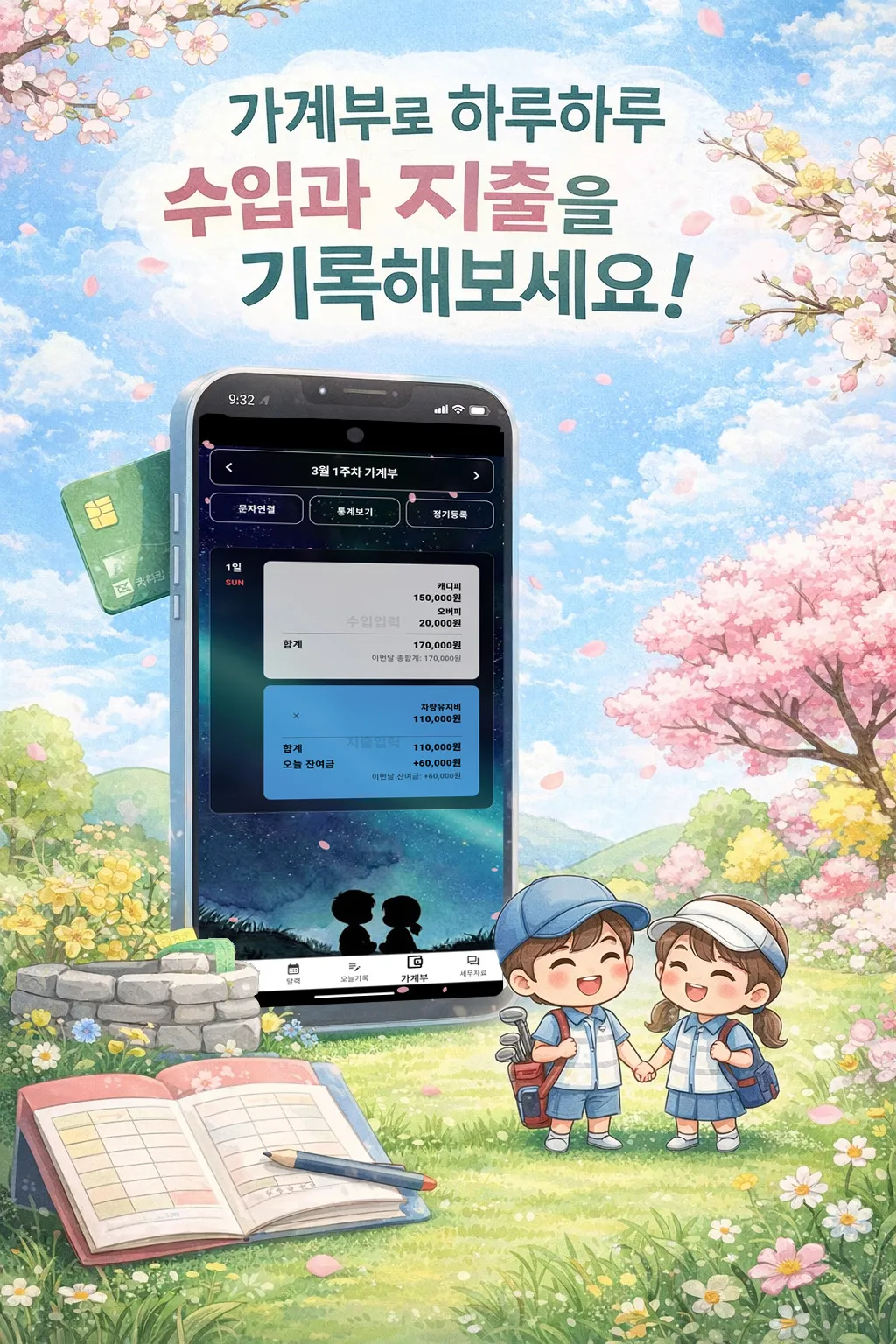 쉬운 가계부 기록